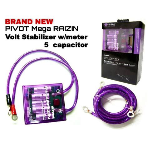 MegaRAIZIN voltage stabilizer with grounding kit .